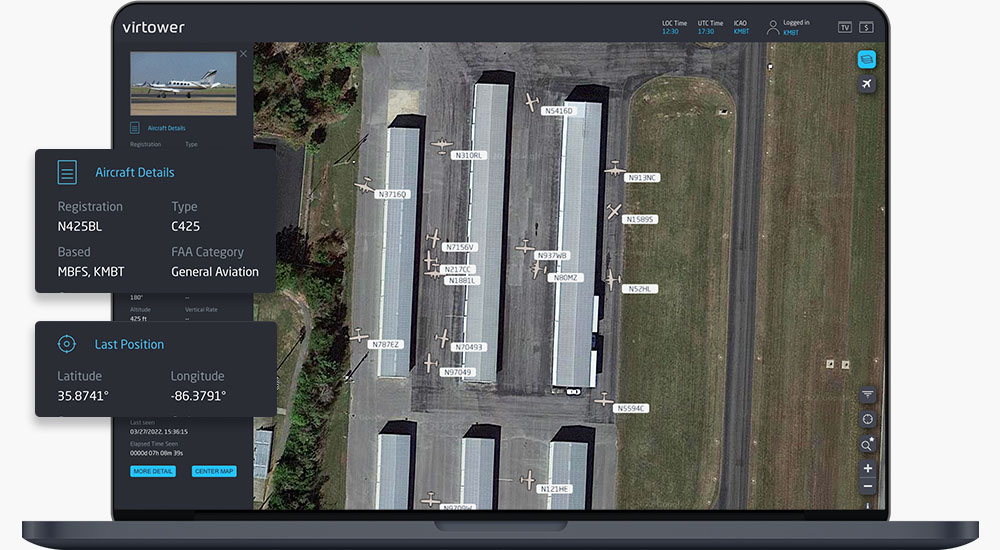Based Aircraft UI Screenshot